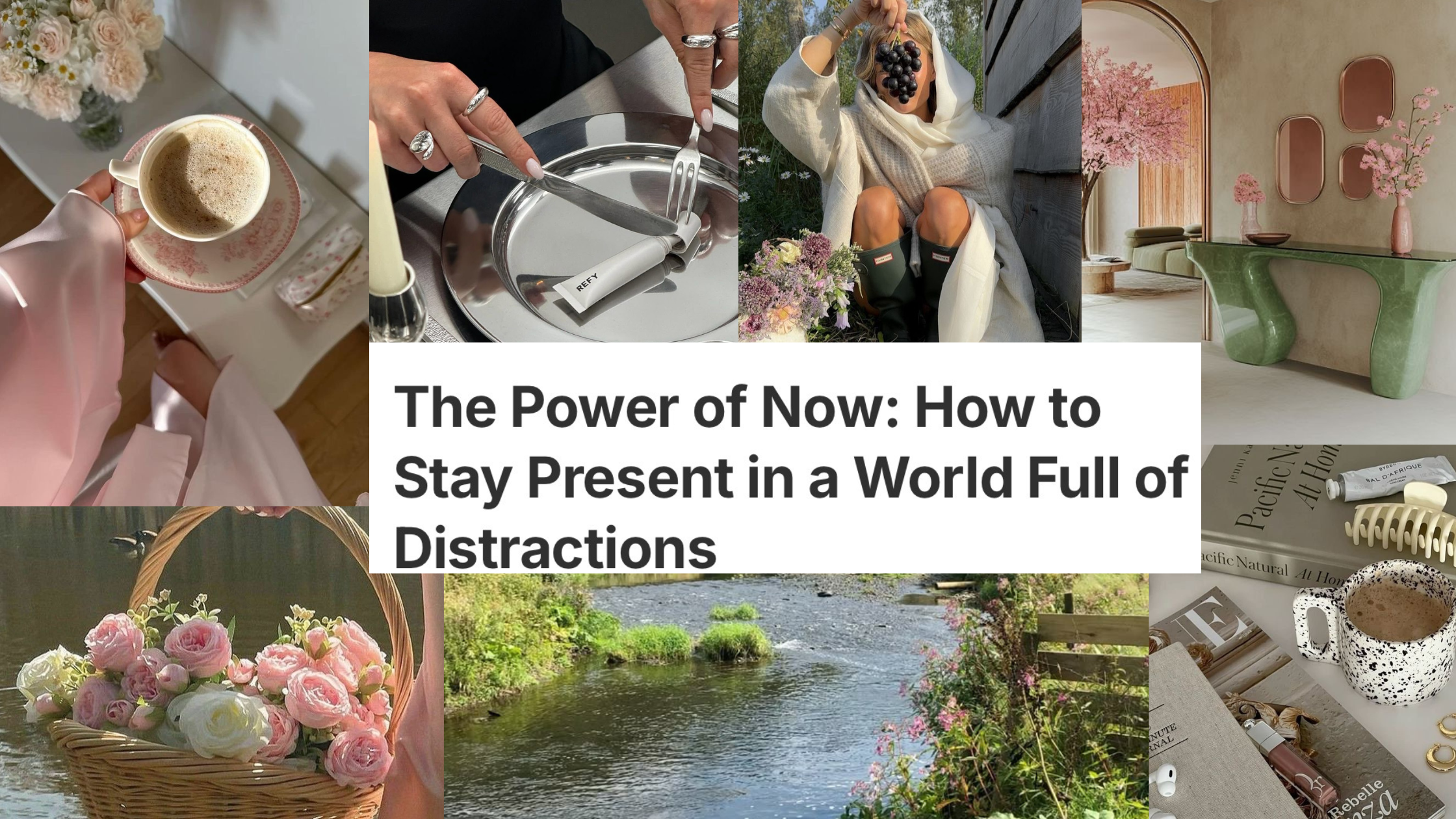 The Power of Now: How to Stay Present in a World Full of Distractions