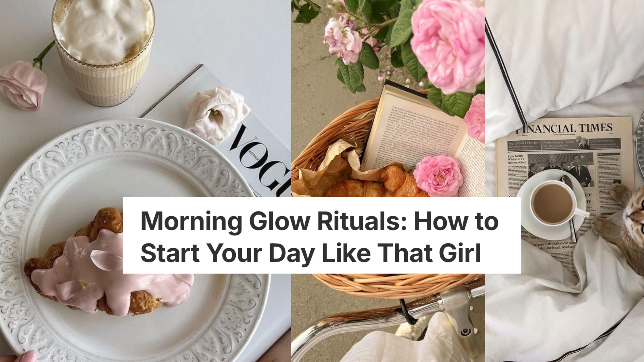 Morning Glow Rituals: How to Start Your Day Like That Girl