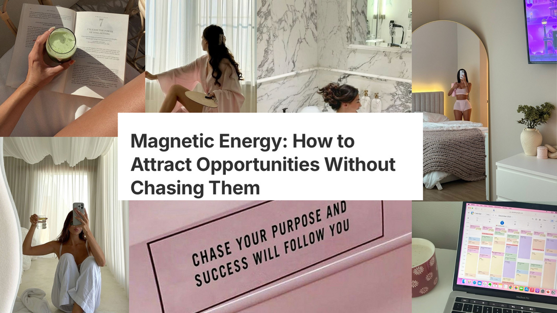 Magnetic Energy: How to Attract Opportunities Without Chasing Them